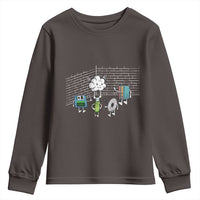 Funny Software Developers Youth Sweatshirt Computer Storage Evolution Cloud