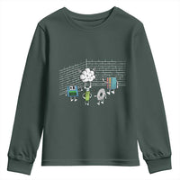 Funny Software Developers Youth Sweatshirt Computer Storage Evolution Cloud