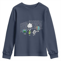 Funny Software Developers Youth Sweatshirt Computer Storage Evolution Cloud