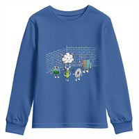 Funny Software Developers Youth Sweatshirt Computer Storage Evolution Cloud