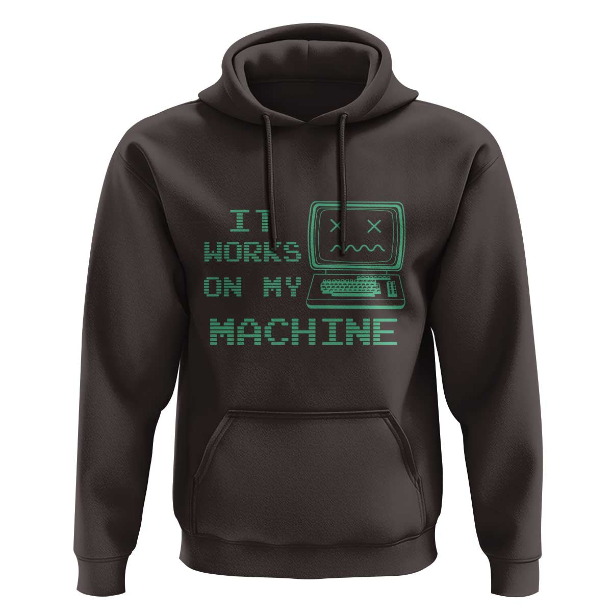 Funny Programmer Hoodie It Works On My Machine