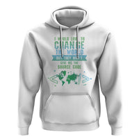 Funny Coder Hoodie I Would Like To Change The World