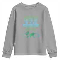 Funny Coder Youth Sweatshirt I Would Like To Change The World