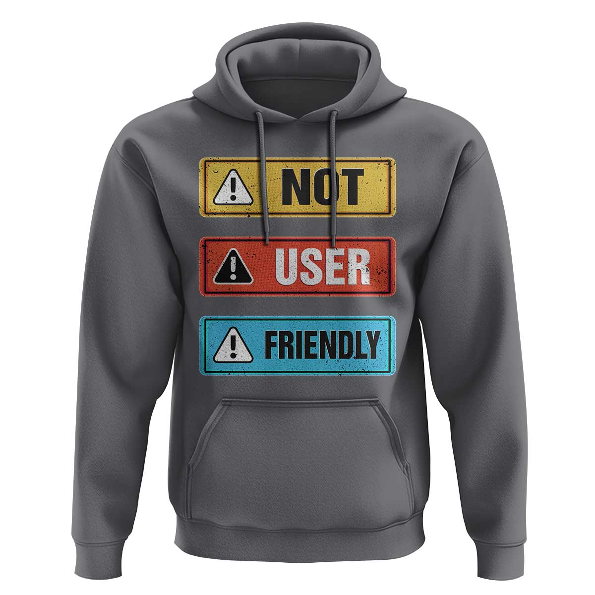 Funny Coder Hoodie Not User Friendly