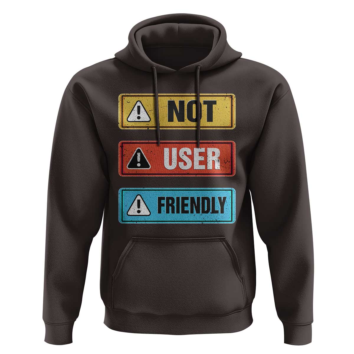 Funny Coder Hoodie Not User Friendly