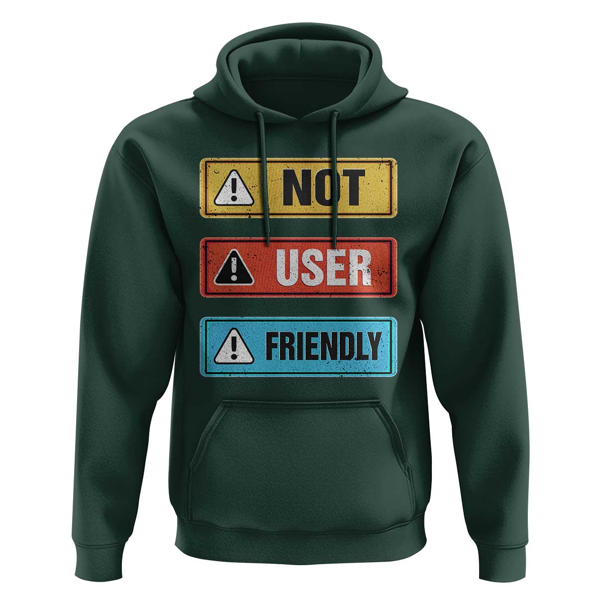 Funny Coder Hoodie Not User Friendly