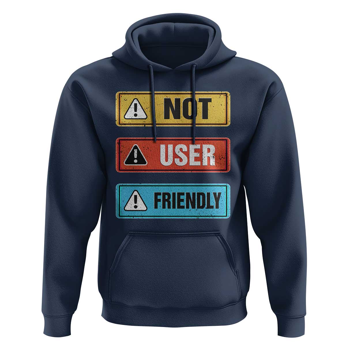 Funny Coder Hoodie Not User Friendly