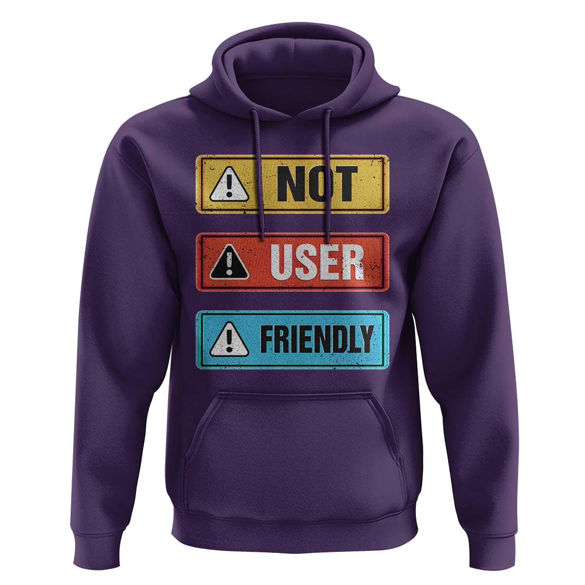 Funny Coder Hoodie Not User Friendly