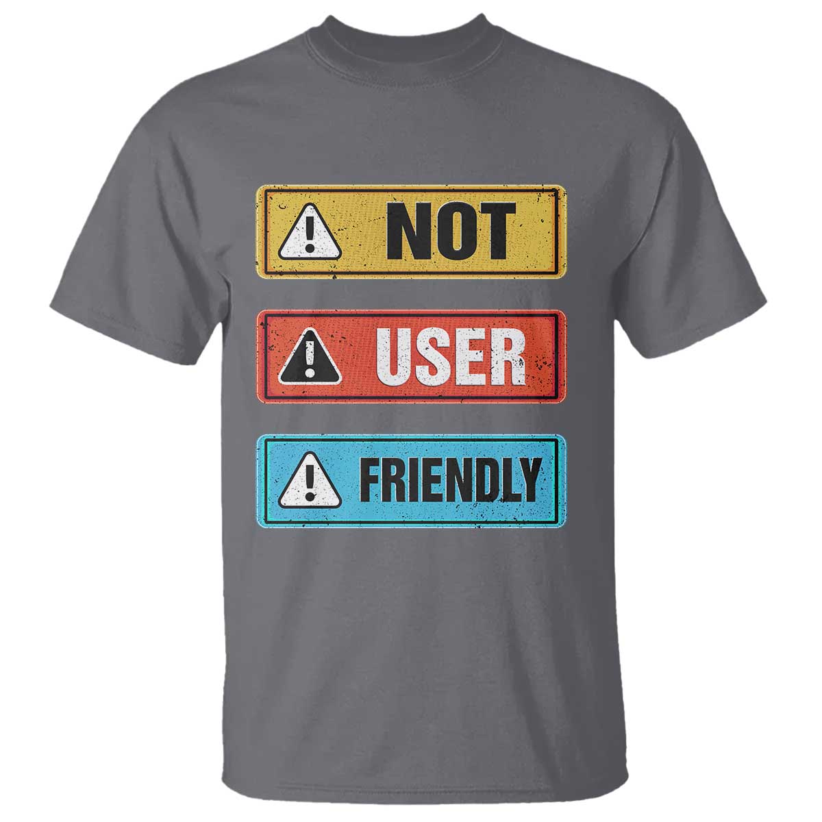 Funny Coder T Shirt Not User Friendly