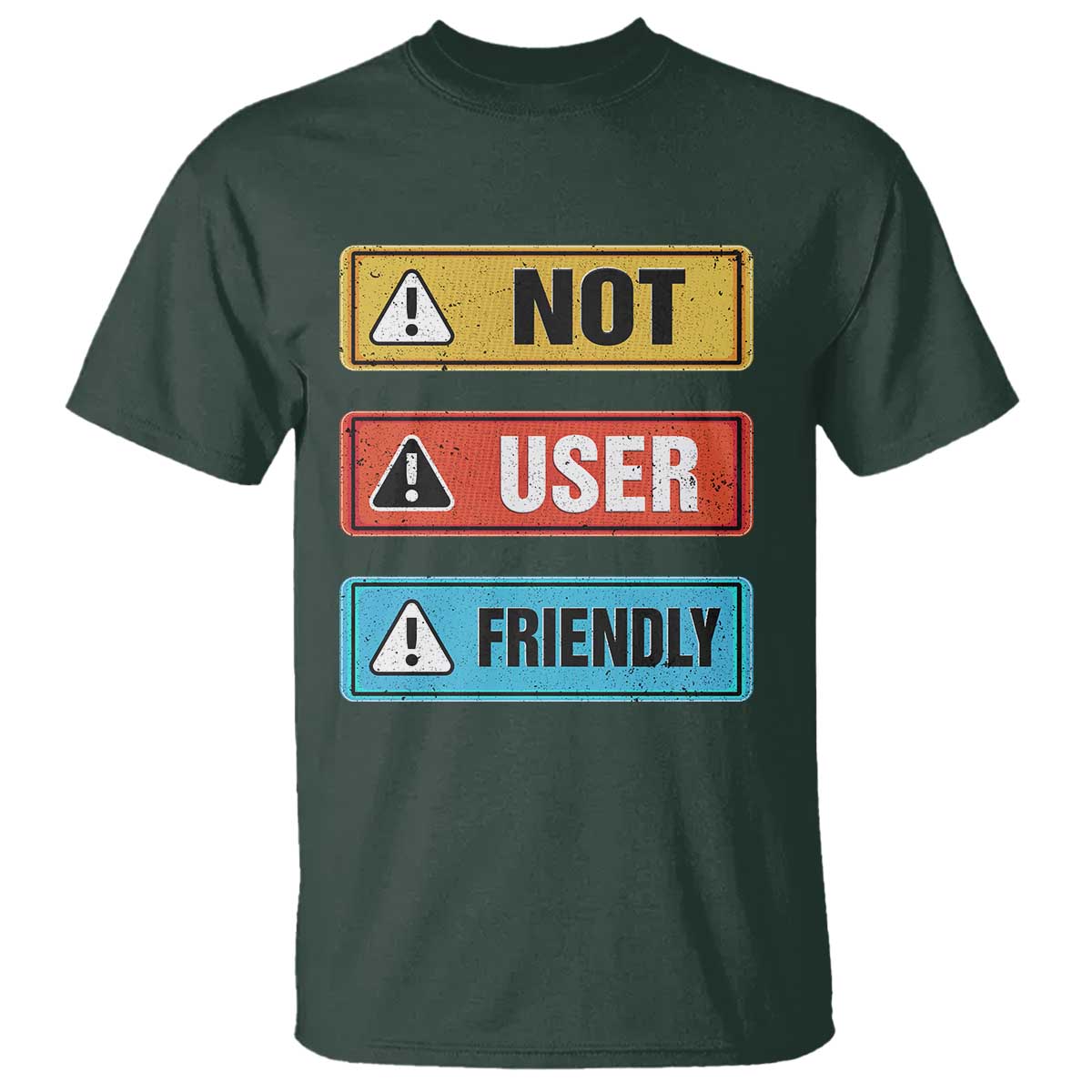 Funny Coder T Shirt Not User Friendly