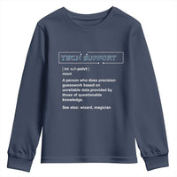 Funny Tech Support Description Youth Sweatshirt