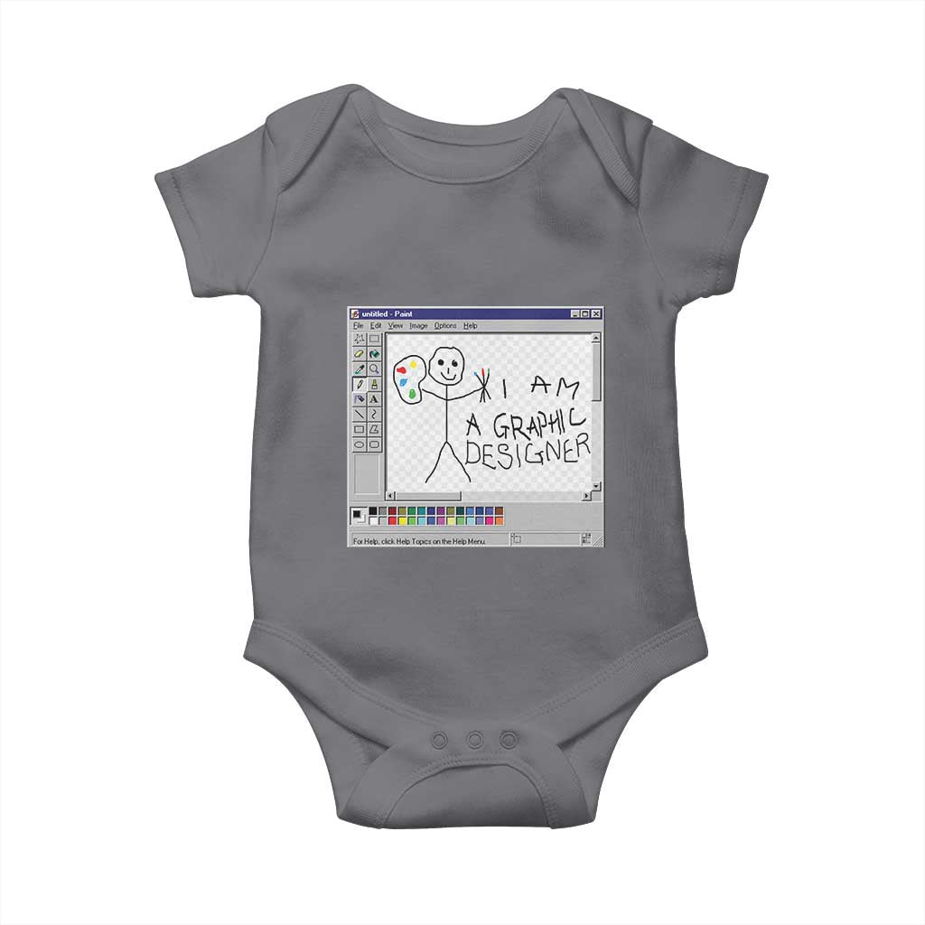 Funny I Am A Graphic Designer Baby Onesie