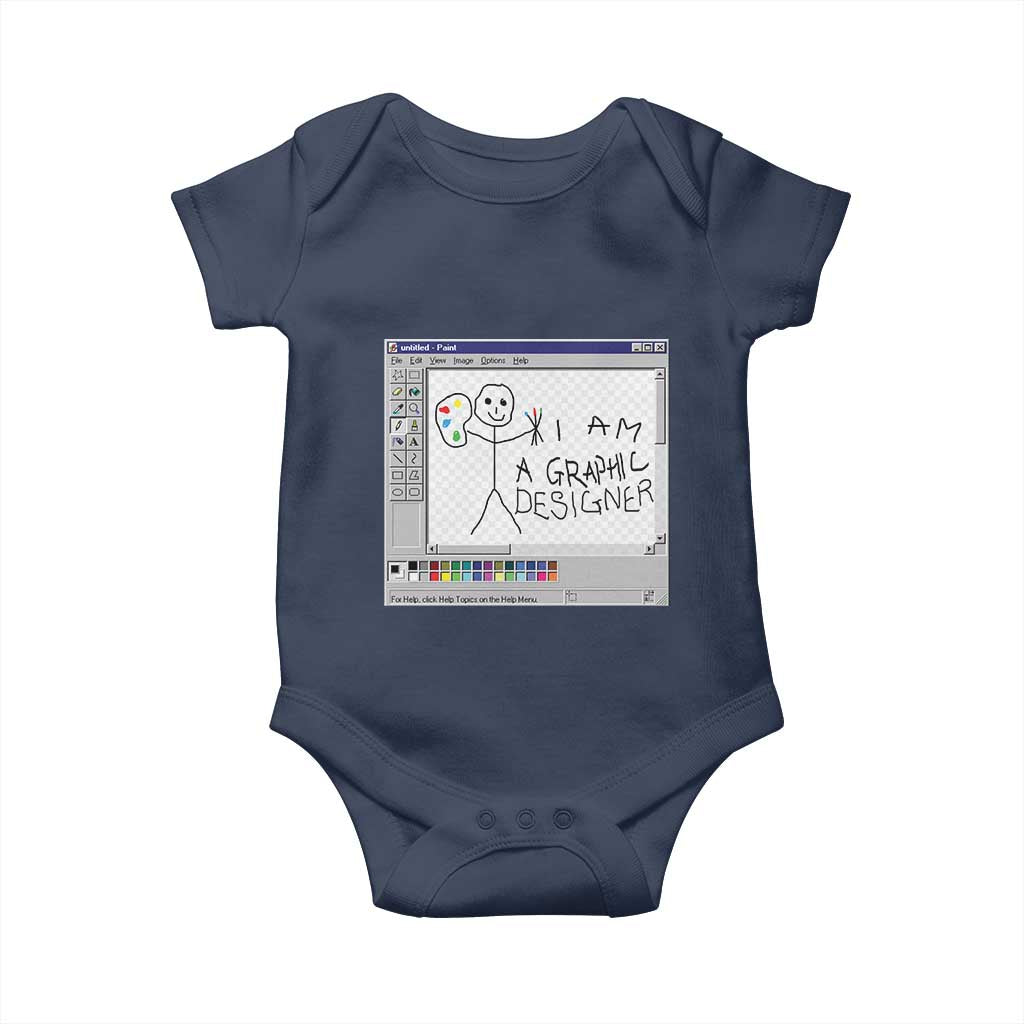 Funny I Am A Graphic Designer Baby Onesie