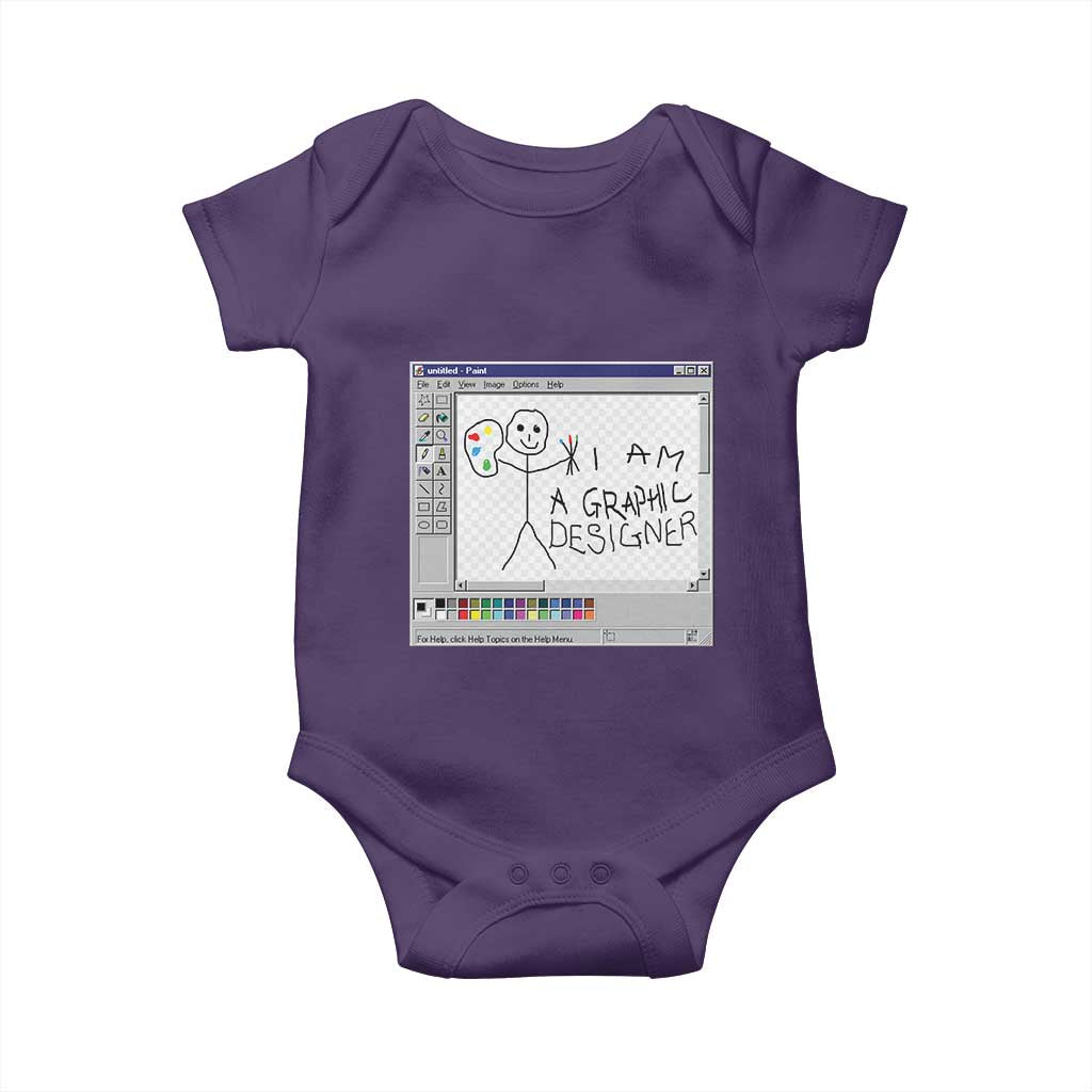 Funny I Am A Graphic Designer Baby Onesie