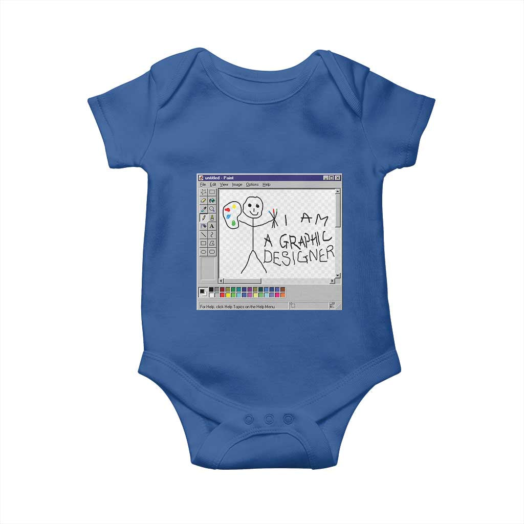 Funny I Am A Graphic Designer Baby Onesie