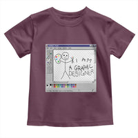 Funny I Am A Graphic Designer Toddler T Shirt