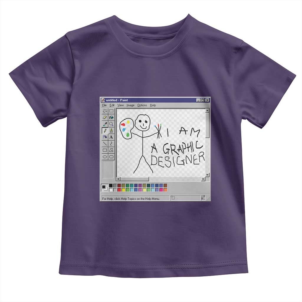 Funny I Am A Graphic Designer Toddler T Shirt