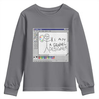 Funny I Am A Graphic Designer Youth Sweatshirt