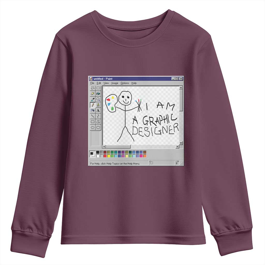 Funny I Am A Graphic Designer Youth Sweatshirt
