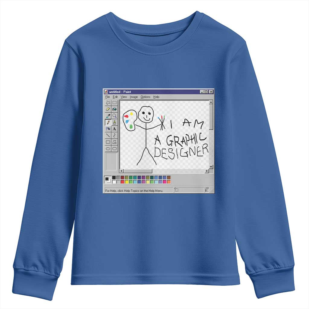 Funny I Am A Graphic Designer Youth Sweatshirt
