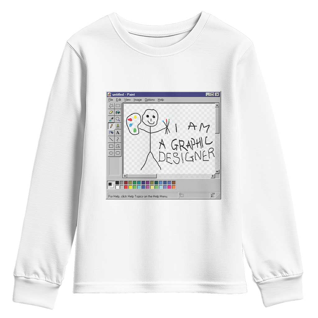 Funny I Am A Graphic Designer Youth Sweatshirt