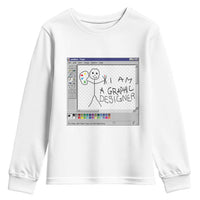 Funny I Am A Graphic Designer Youth Sweatshirt