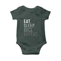 Funny Marketer Baby Onesie Eat Sleep SEO Repeat