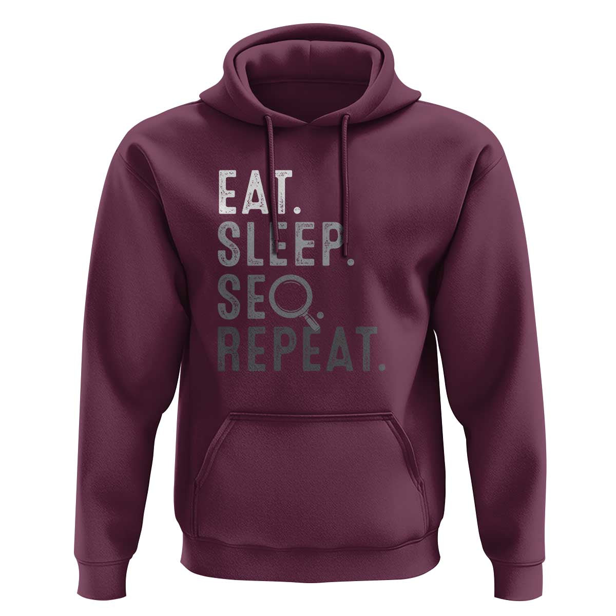 Funny Marketer Hoodie Eat Sleep SEO Repeat