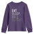 Funny Marketer Youth Sweatshirt Eat Sleep SEO Repeat