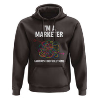 Funny Marketer Hoodie I Always Find Solutions