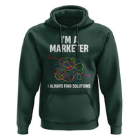 Funny Marketer Hoodie I Always Find Solutions