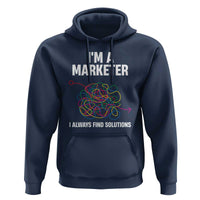 Funny Marketer Hoodie I Always Find Solutions