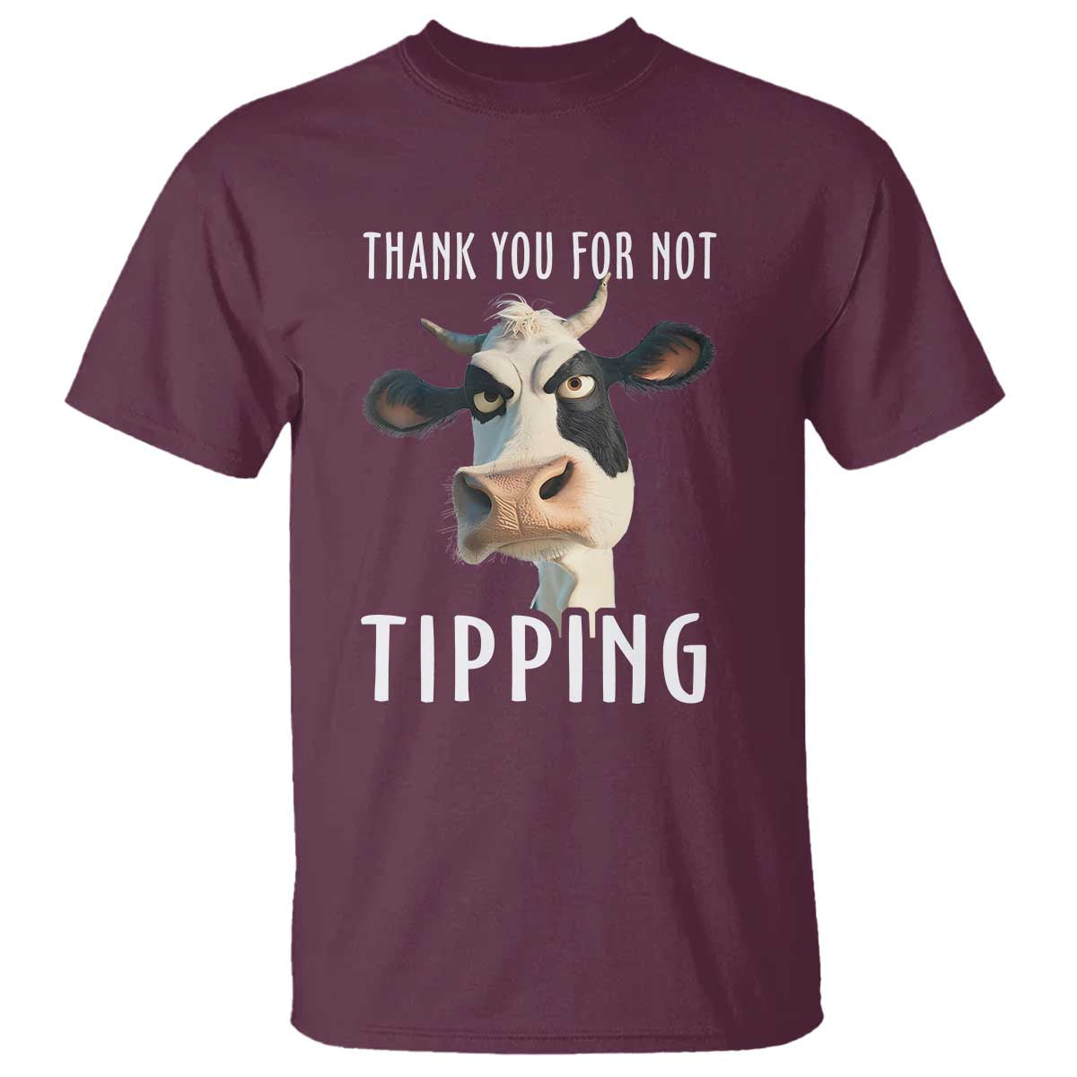 Funny Thank You For Not Tipping T Shirt