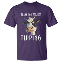 Funny Thank You For Not Tipping T Shirt