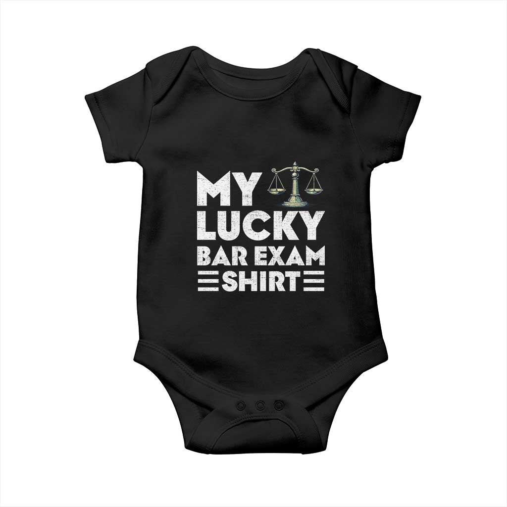 Lawyer Law School My Lucky Bar Exam Baby Onesie