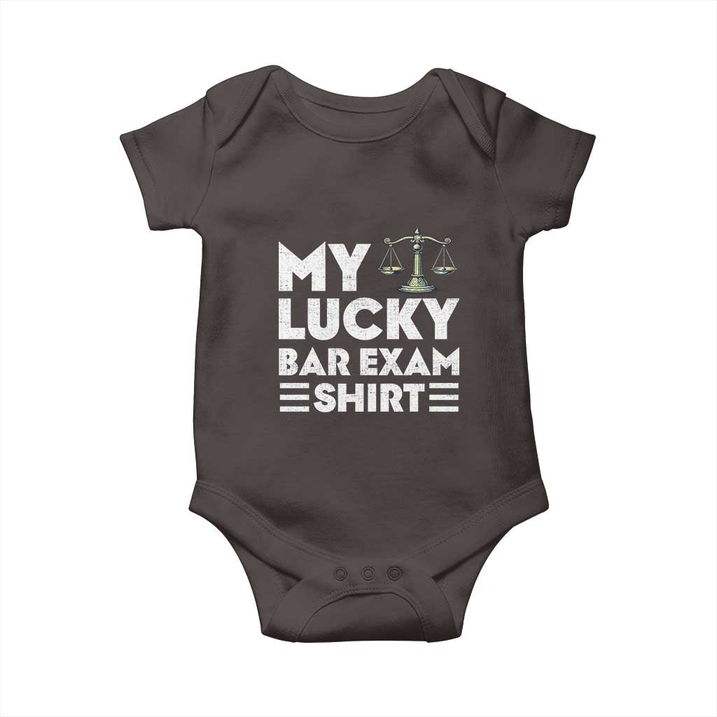Lawyer Law School My Lucky Bar Exam Baby Onesie
