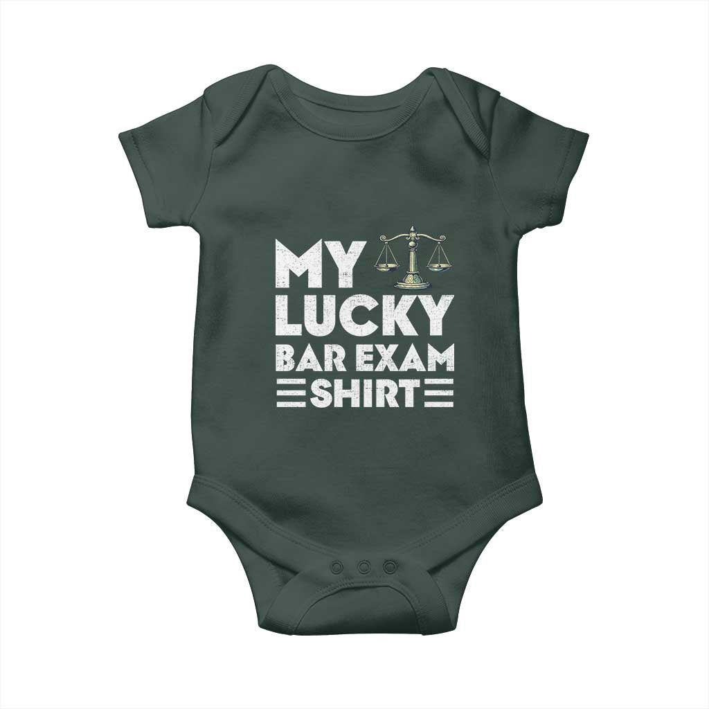 Lawyer Law School My Lucky Bar Exam Baby Onesie