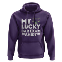 Lawyer Law School My Lucky Bar Exam Hoodie
