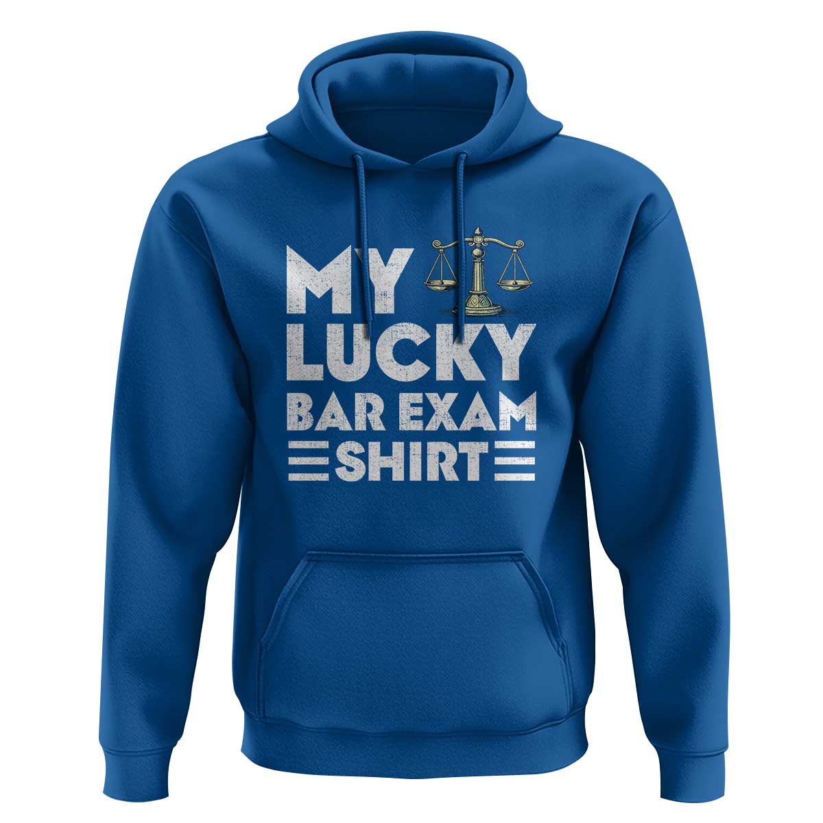Lawyer Law School My Lucky Bar Exam Hoodie