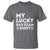 Lawyer Law School My Lucky Bar Exam T Shirt
