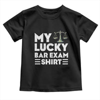 Lawyer Law School My Lucky Bar Exam Toddler T Shirt