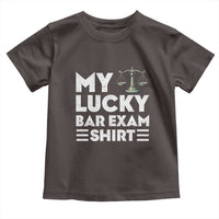 Lawyer Law School My Lucky Bar Exam Toddler T Shirt