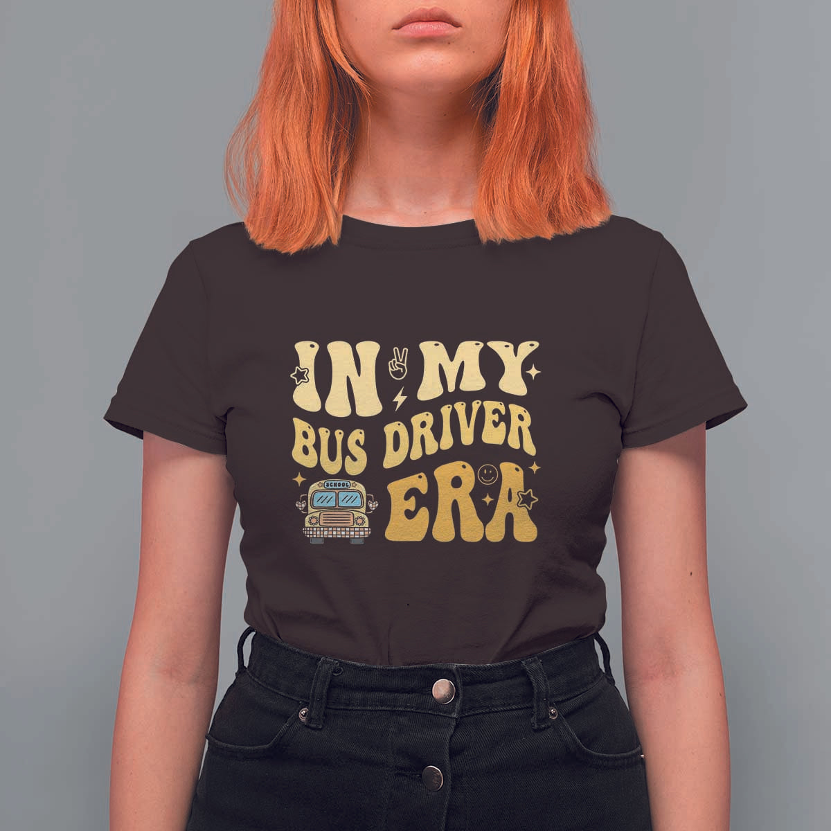 In My Bus Driver Era T Shirt For Women