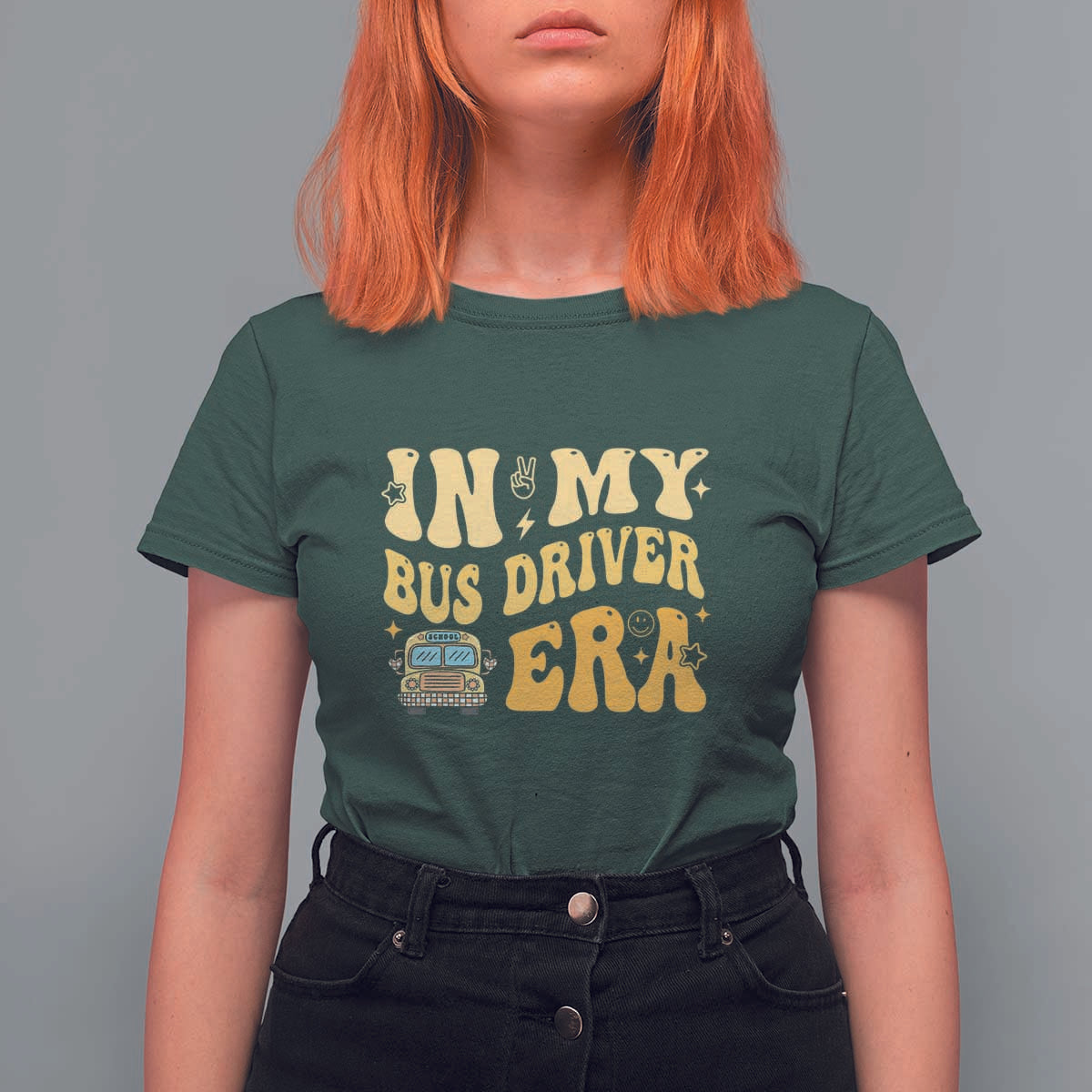In My Bus Driver Era T Shirt For Women