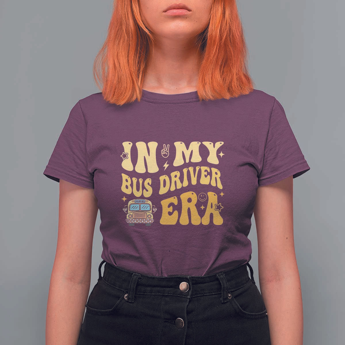 In My Bus Driver Era T Shirt For Women