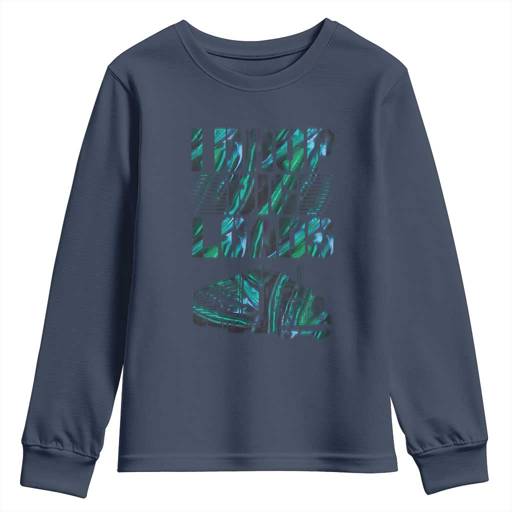 Truck Driver Youth Sweatshirt I Drop Big Loads