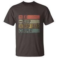 Truck Driver T Shirt Eat Sleep Drop Load Repeat