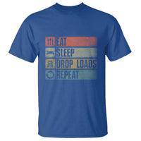 Truck Driver T Shirt Eat Sleep Drop Load Repeat