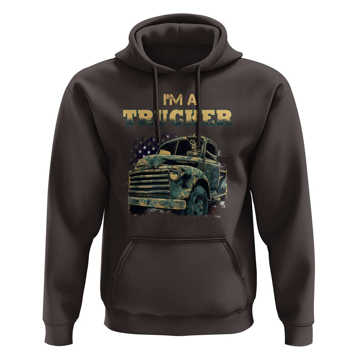Truck Driver Hoodie I'm A Trucker