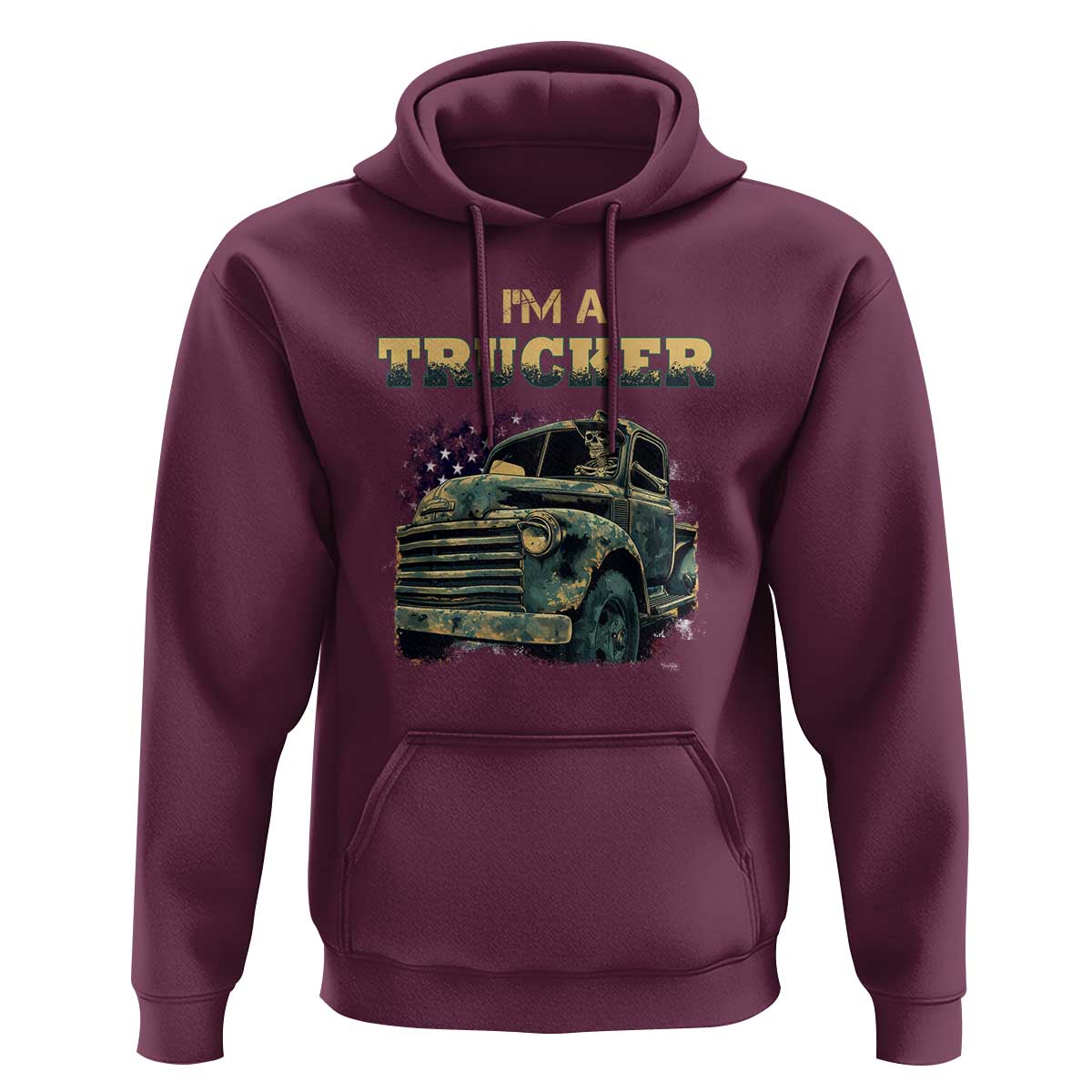Truck Driver Hoodie I'm A Trucker